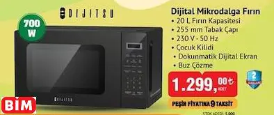 DİJİTSU DİJİTAL MİKRODALGA FIRIN DİJİTSU DİJİTAL MİKRODALGA FIRIN